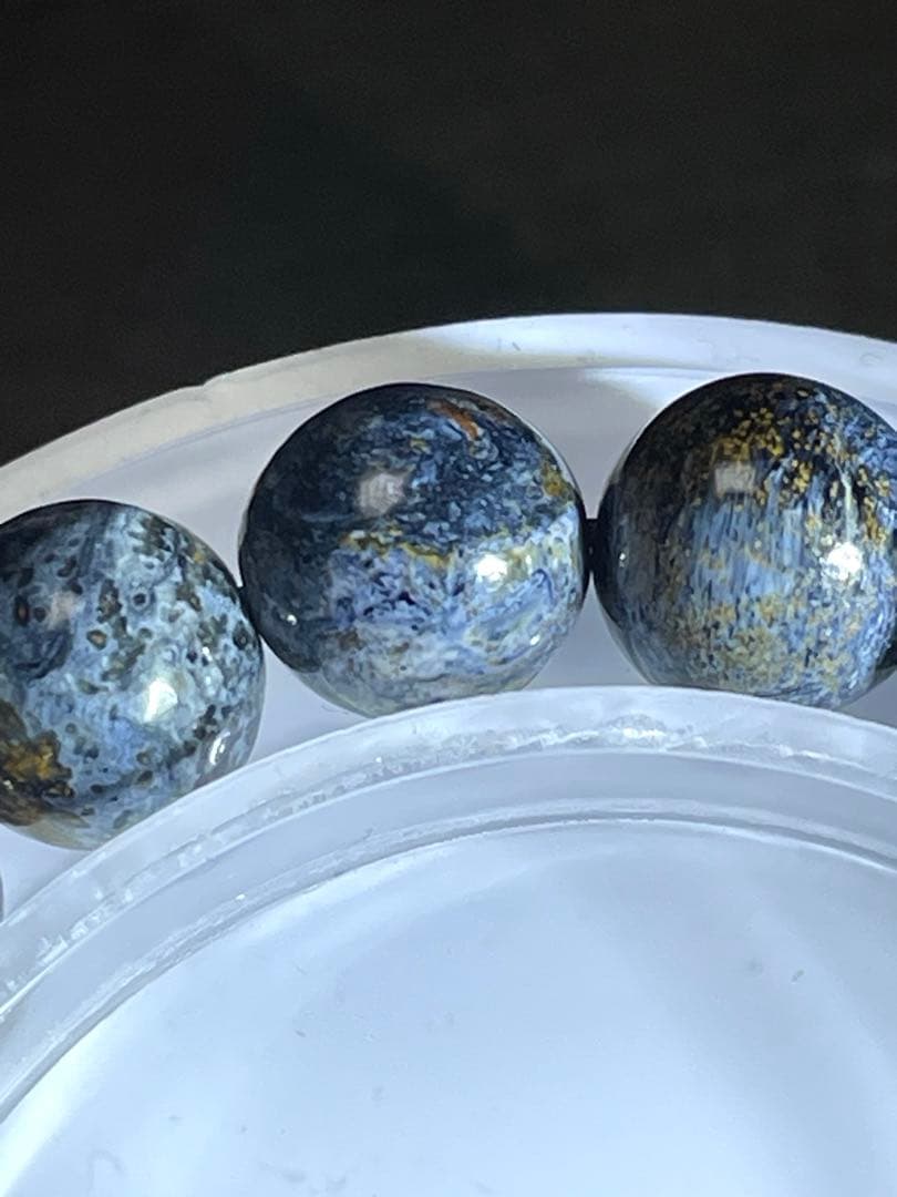 【新入荷】ブルーピーターサイトブレス10㎜（新品未使用）油絵　シャトヤンシー