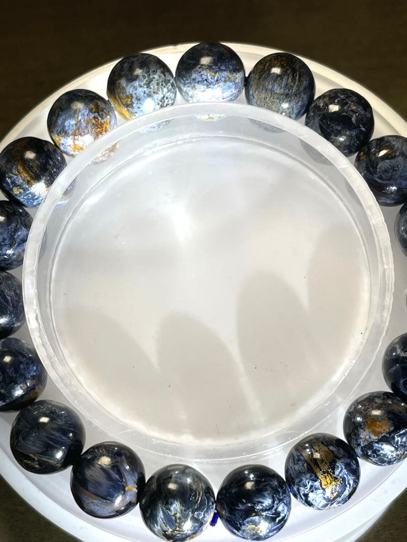 【新入荷】ブルーピーターサイトブレス10㎜（新品未使用）油絵　シャトヤンシー