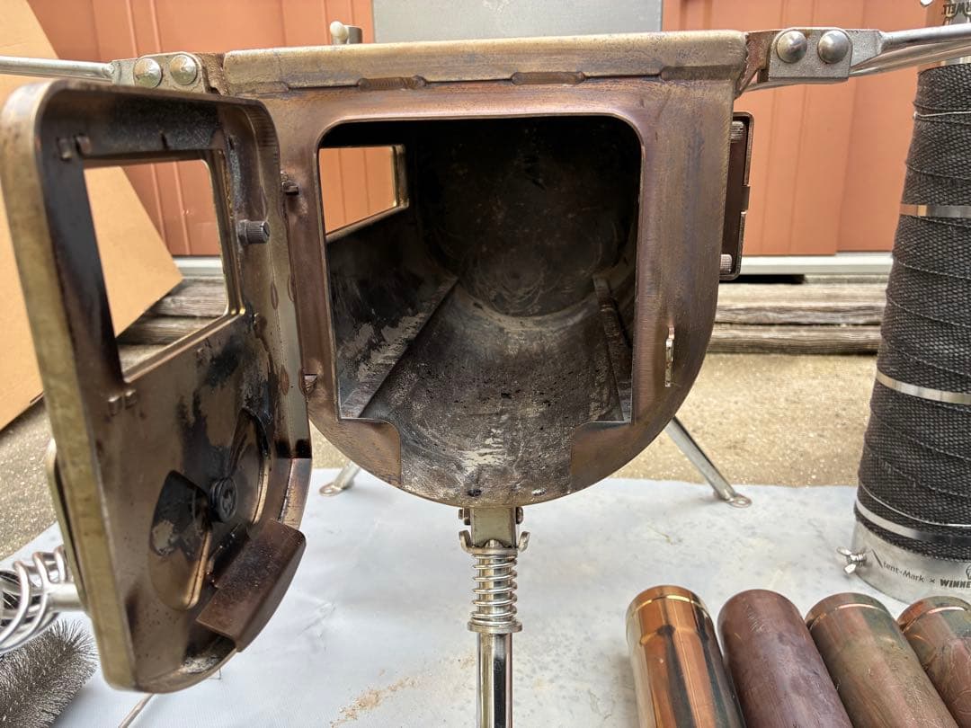 テンマクデザイン Winnerwellウッドストーブサイドビュー [Mサイズ]