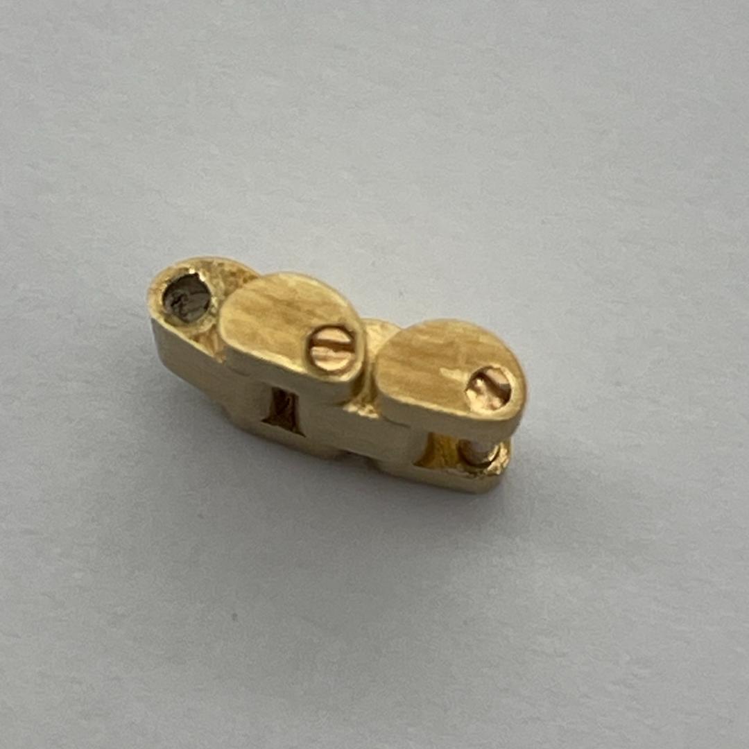 ロレックス　2コマ プレジデントブレスレット 時計部品 K18YG　9.7ｍｍ