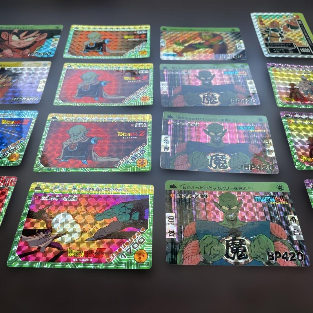 オ*ト様 【超目玉商品】【当時物】【希少品】初期のドラゴンボールカードダス19枚