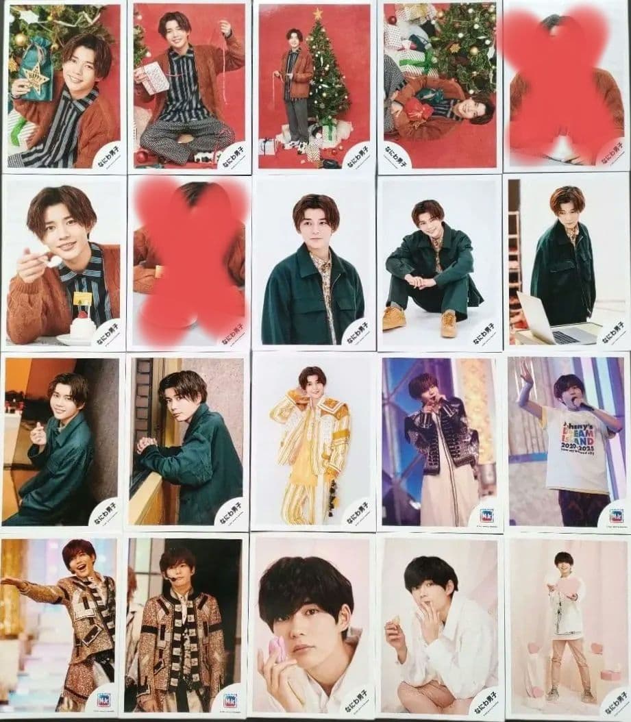 長尾謙杜 なにわ男子 公式写真 ソロ 混合 集合 Jロゴ Jr. 117枚