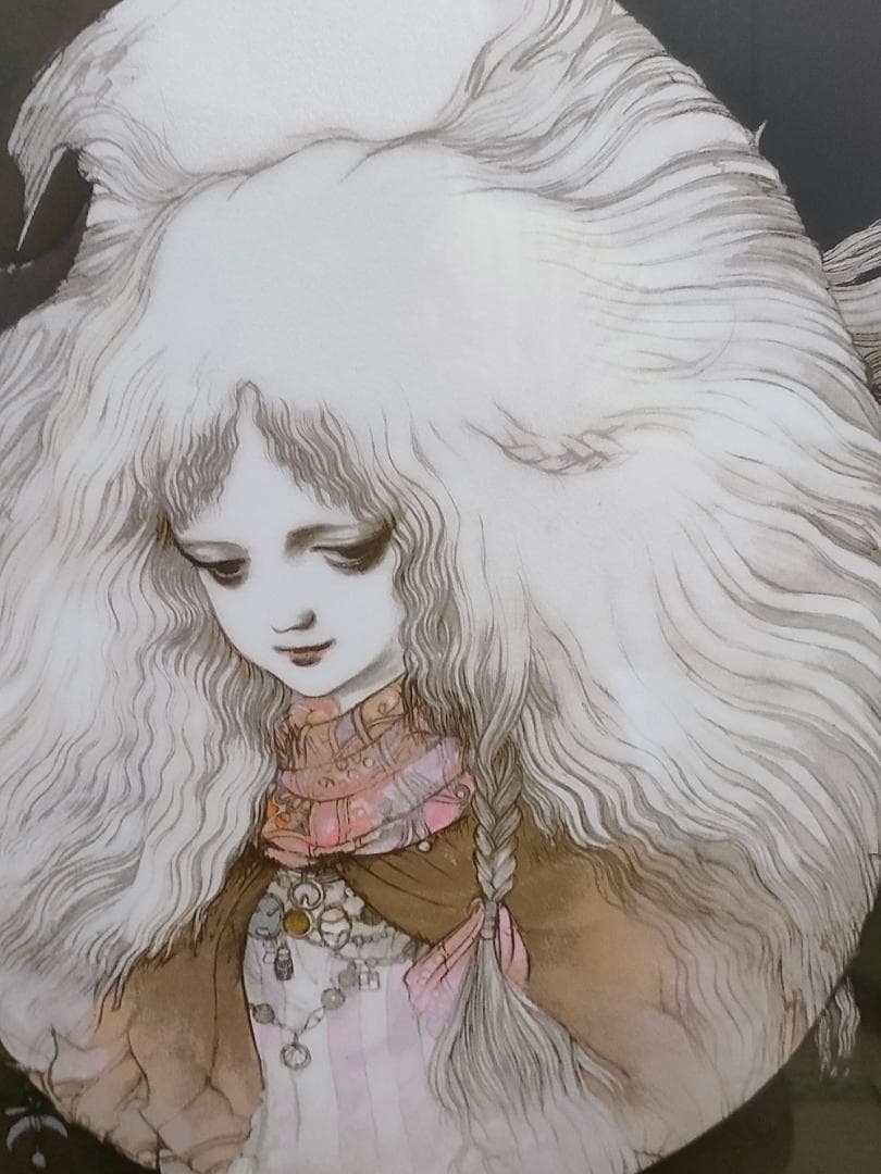 天使のたまご 想空 シルクスクリーン 版画 天野喜孝 - メルカリ