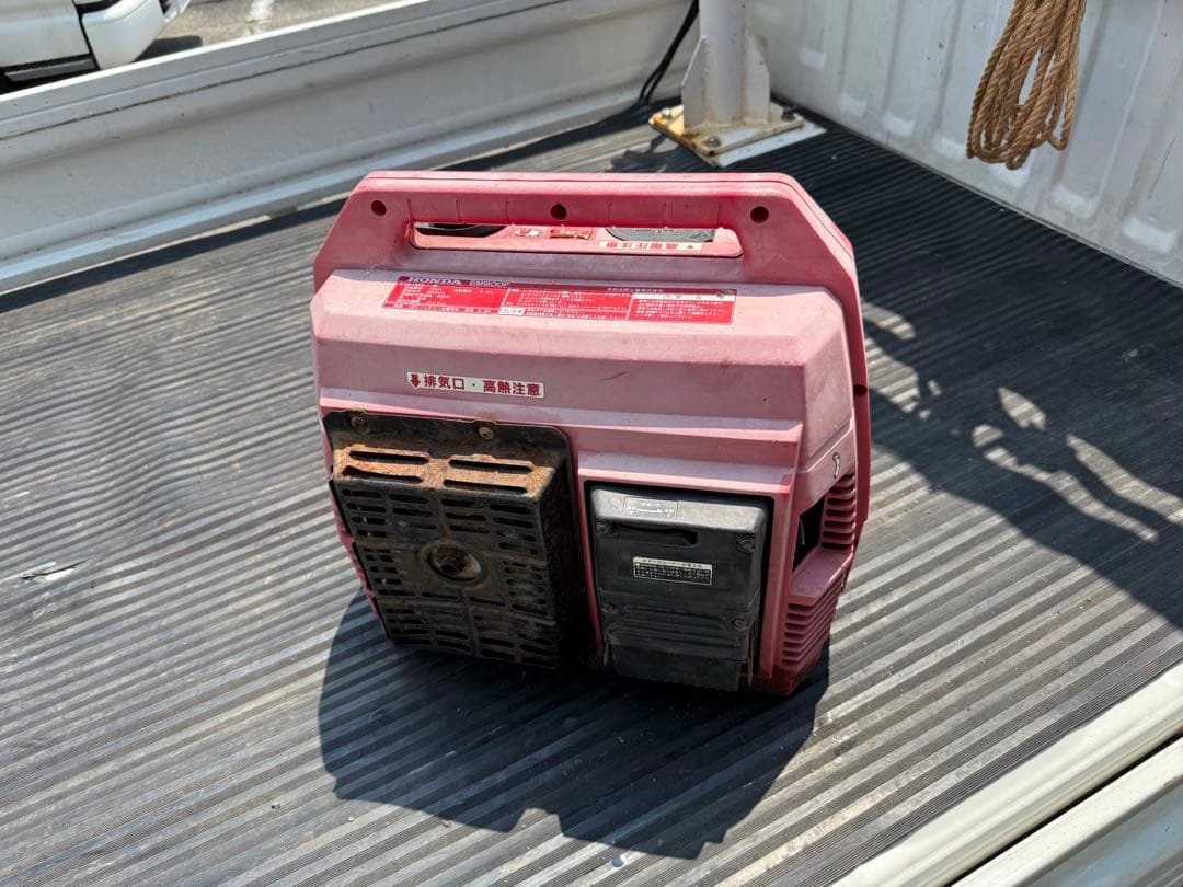 HONDA EM900F ポータブル発電機 赤の通販はau PAY マーケット - 輸入