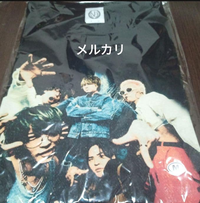 Novelbright ロックTシャツ Novelbright Tシャツ novelbright ロックTシャツ Mサイズ ノーブラ