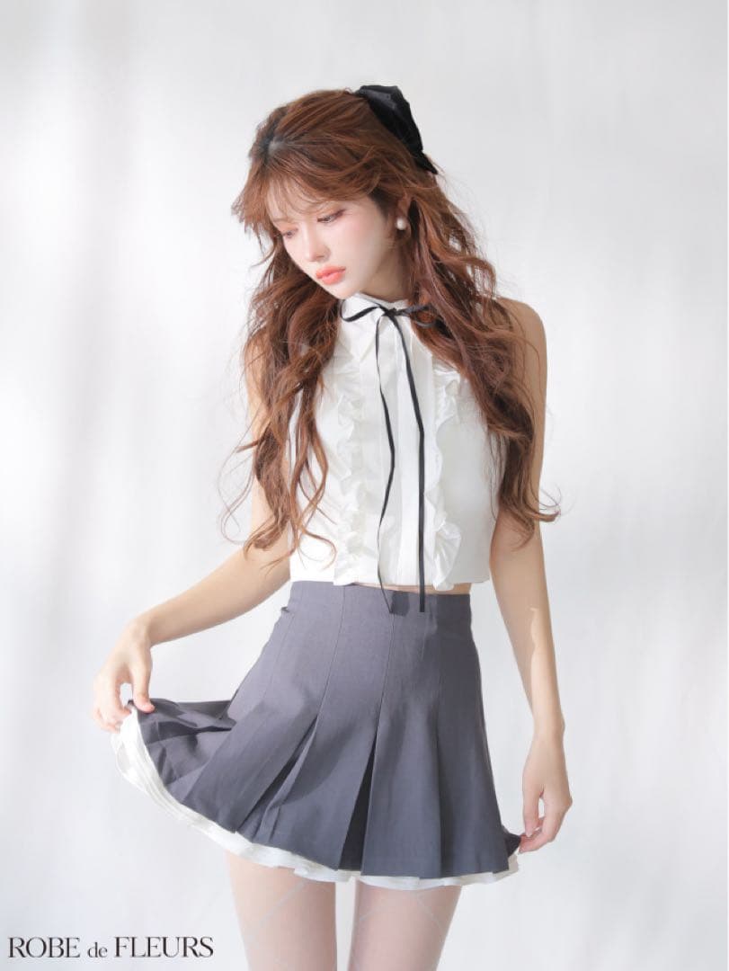 Sグレー　4609 ディアバイローブドフルールブリエ　キャバドレス Sugar