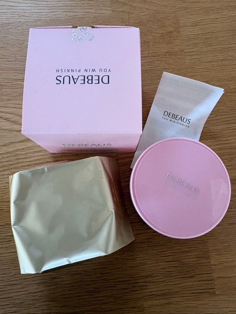 【正規品 】DEBEAUS クッションファンデーション ピンク