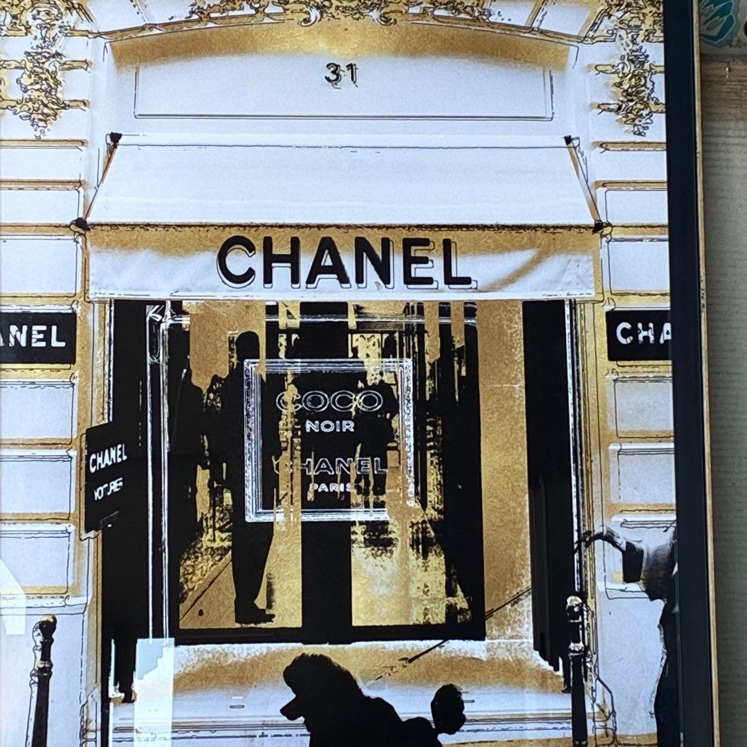 フランフランストアアートボードCHANELアート絵　絵画