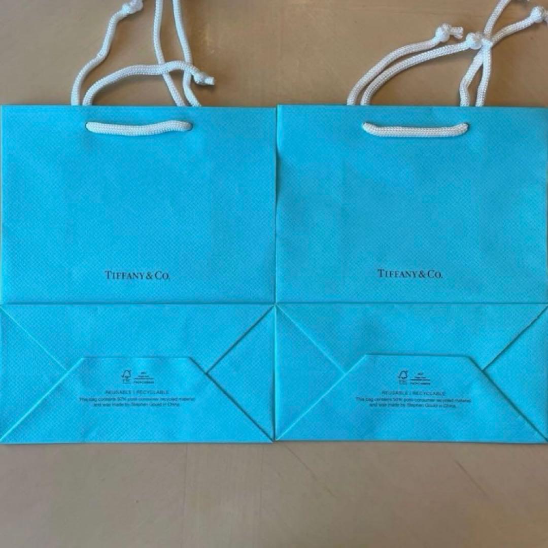 新品未使用】ティファニー 紙袋 S 中サイズ 100枚 純正 正規品 - メルカリ