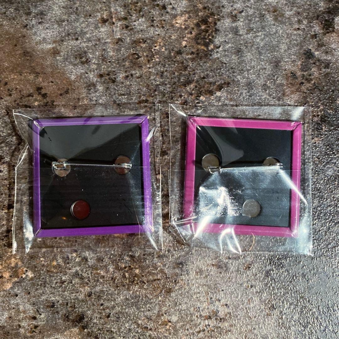 ディアヴォーカリスト　スクエア缶バッジセット