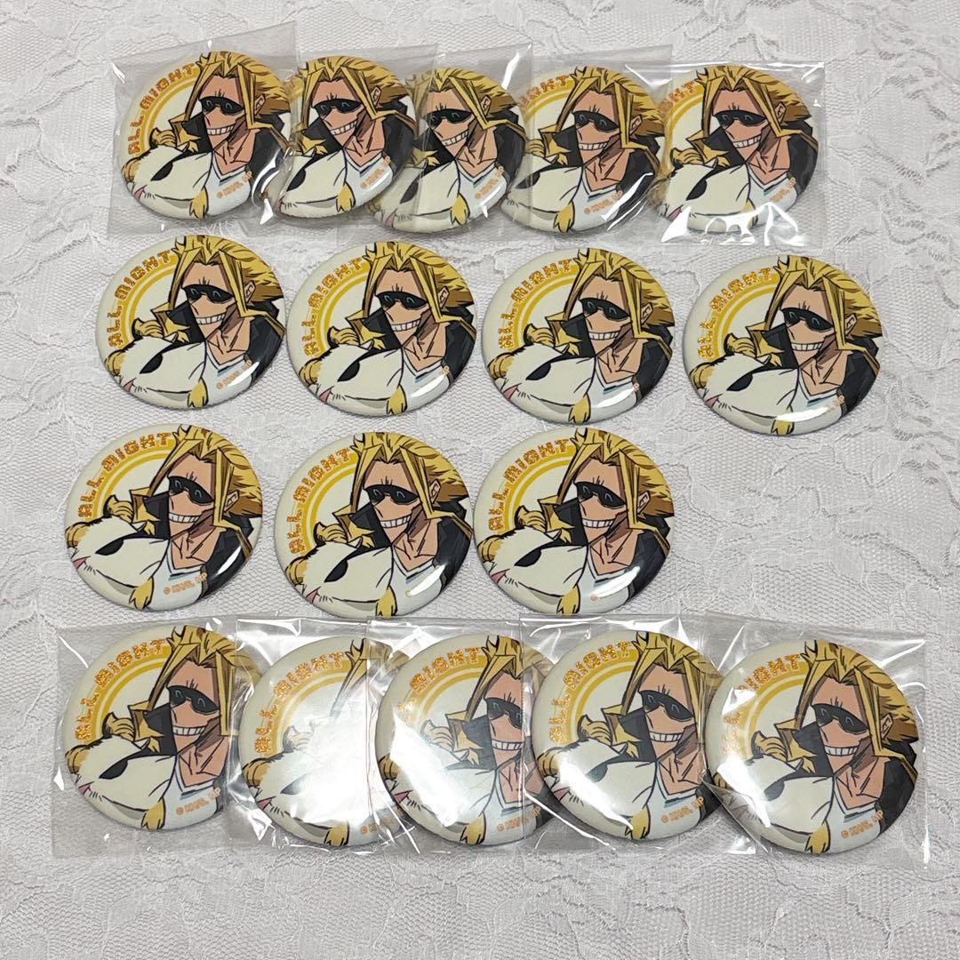 僕のヒーローアカデミア オールマイト 八木俊典 アニマル 缶バッジ