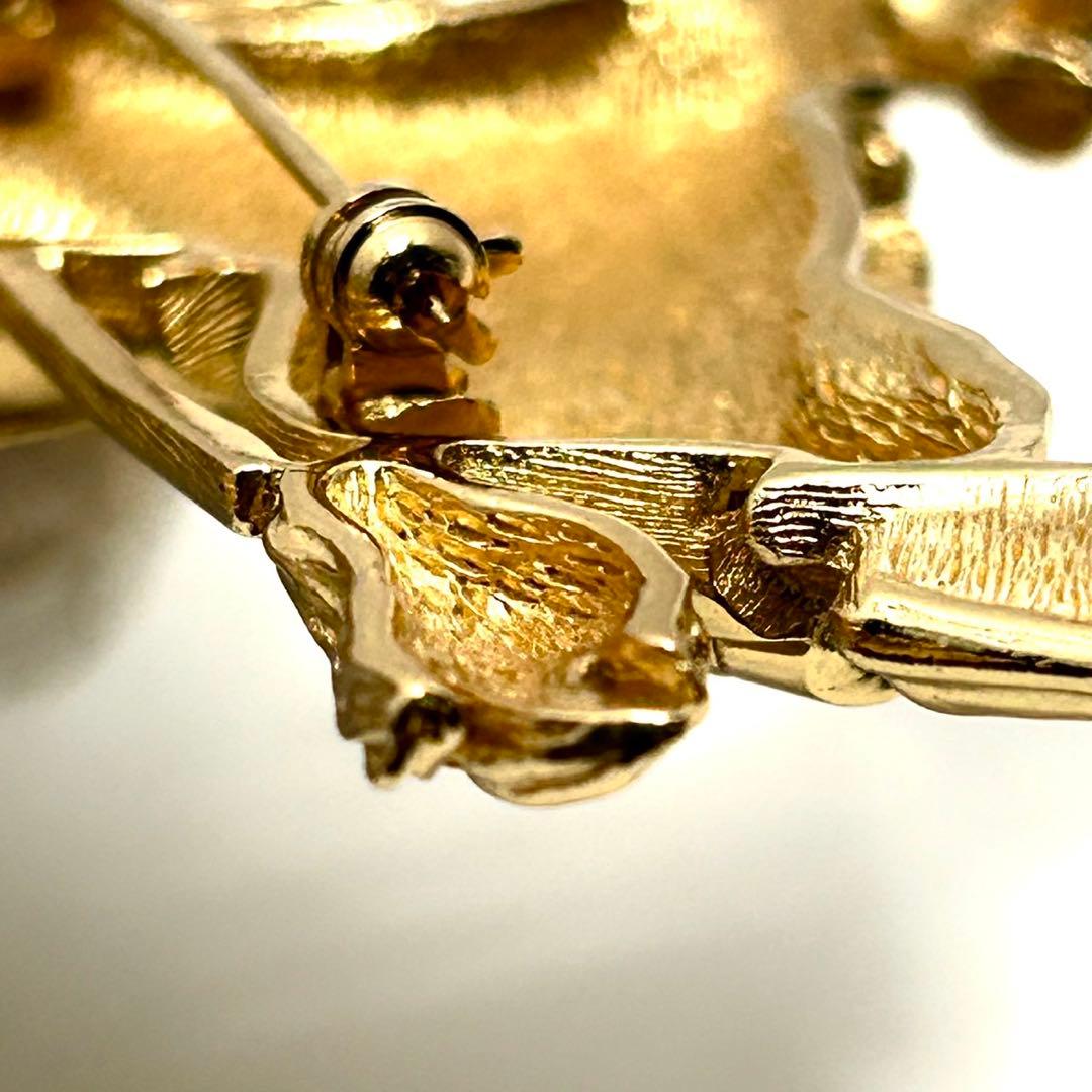 バーバリー ブローチ ゴールド ホースマーク 金 ピン ロゴ プローサム