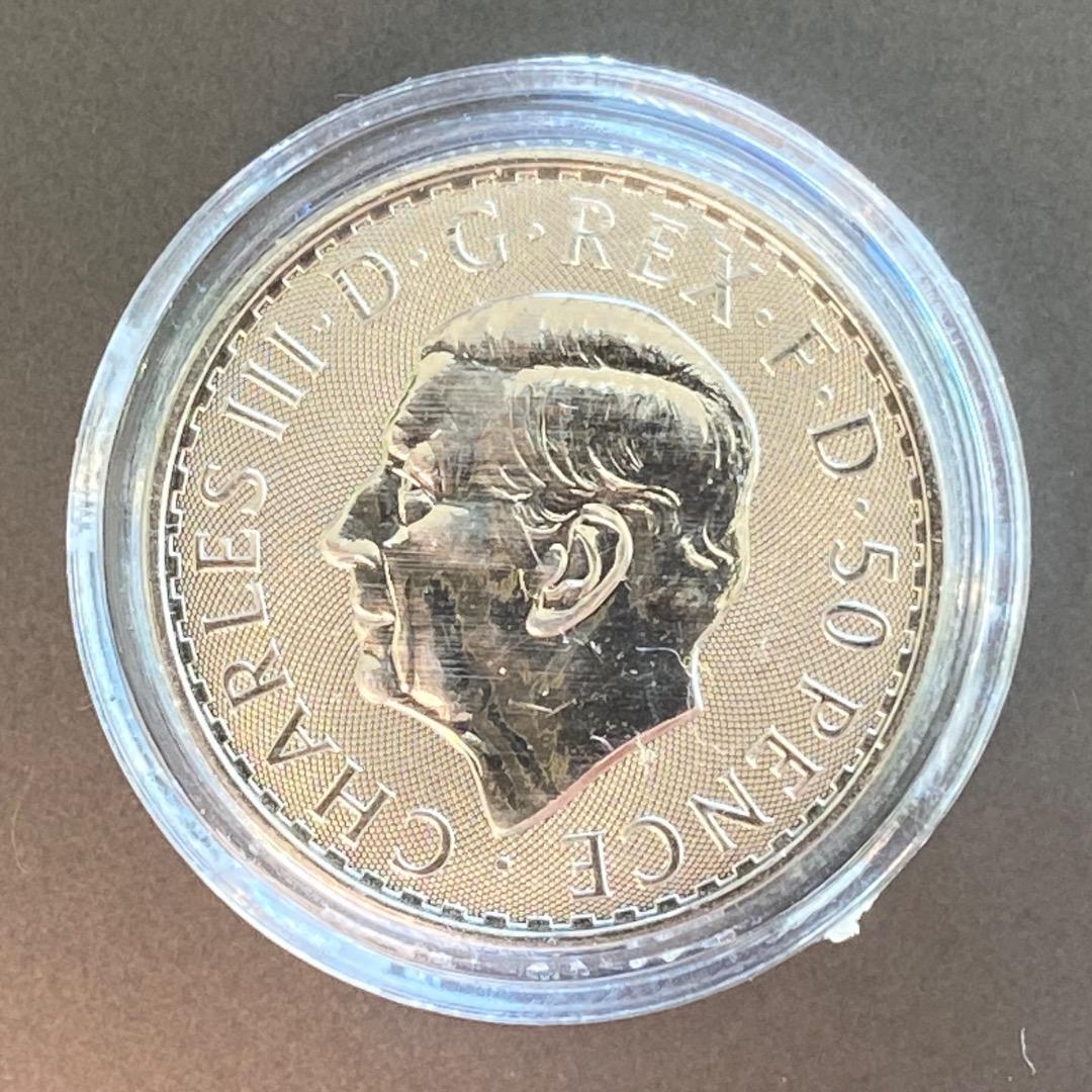 イギリス 2026年 チャールズ3世 ブリタニア 1/4オンス 銀貨