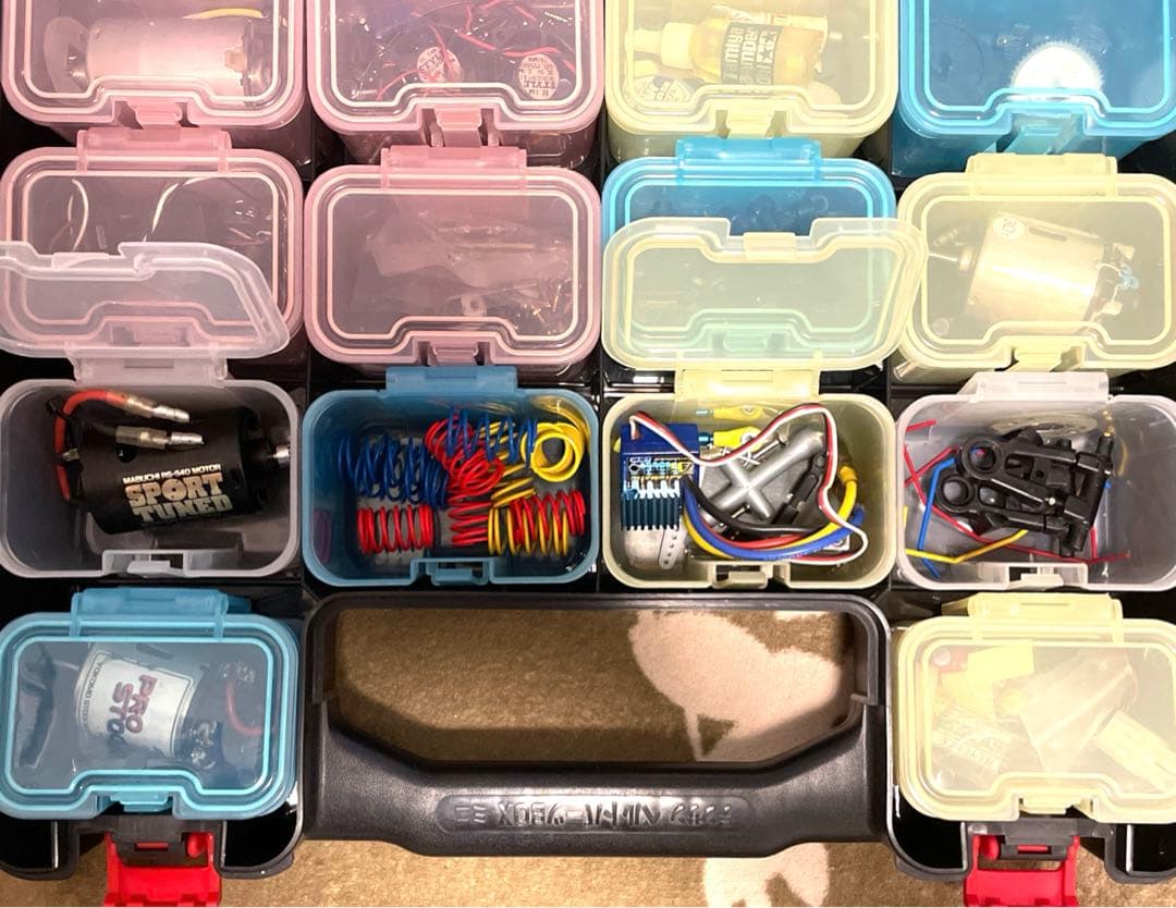 タミヤTT-01インプレッサ&プロポ&オプションパーツ