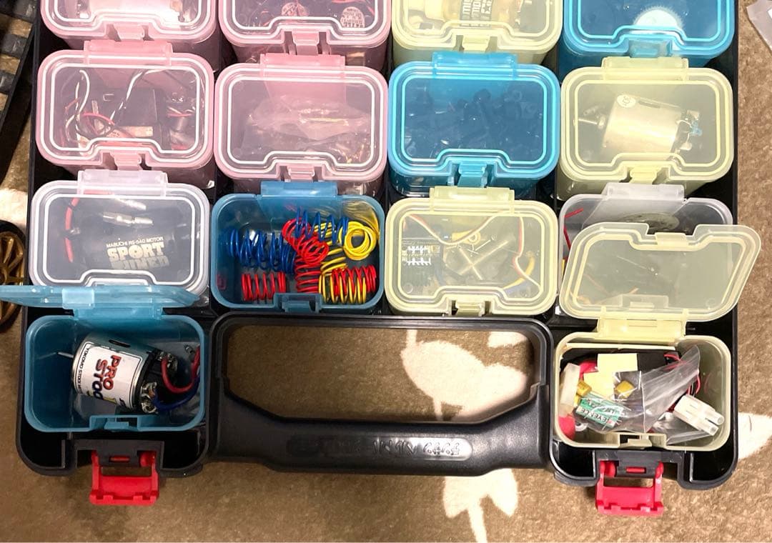 タミヤTT-01インプレッサ&プロポ&オプションパーツ