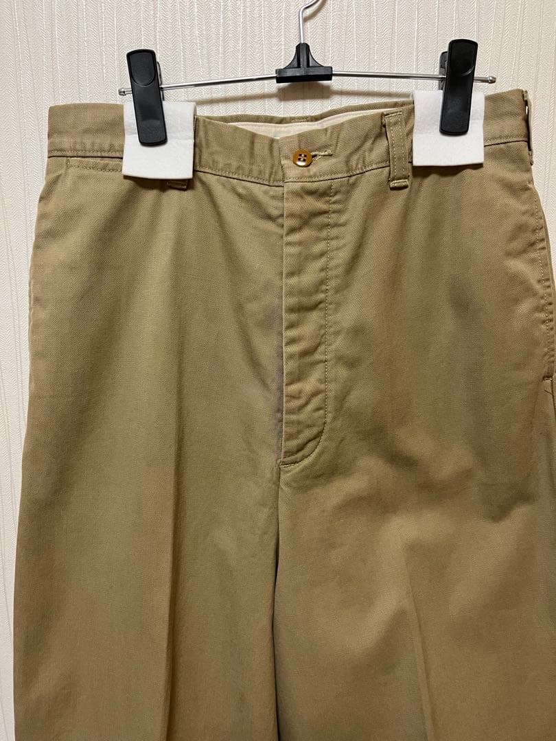 Whim Gazette 【GEMINI】 テーパードパンツ 38 ベージュ