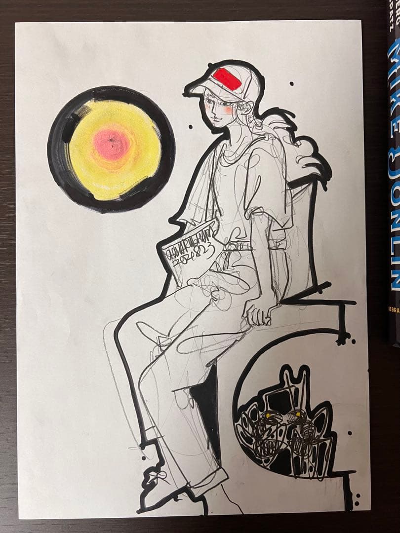 た*ー様 木原千春　ドローイング　6点セット