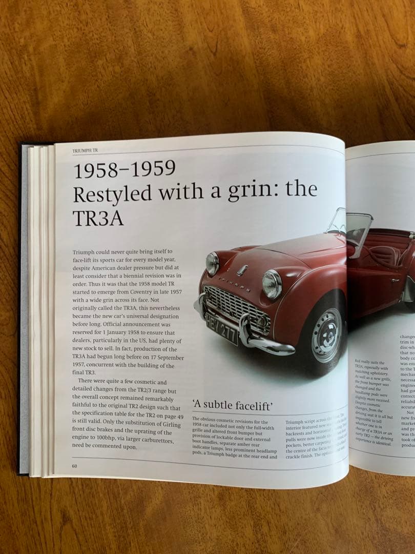 TRIUMPH TR・TR 2to 6・トライアンフ 今はなき英国コーチビルダー