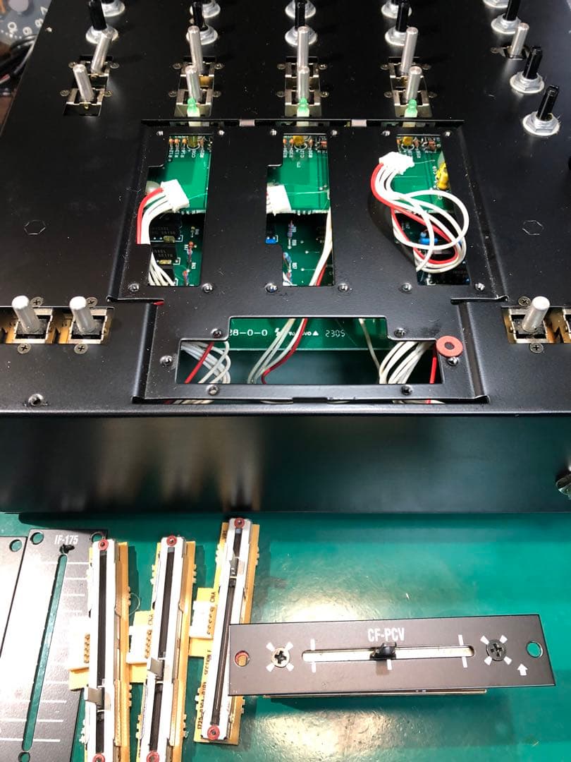 VESTAX ベスタクス PCV-275 縦横フェーダーメンテナンス