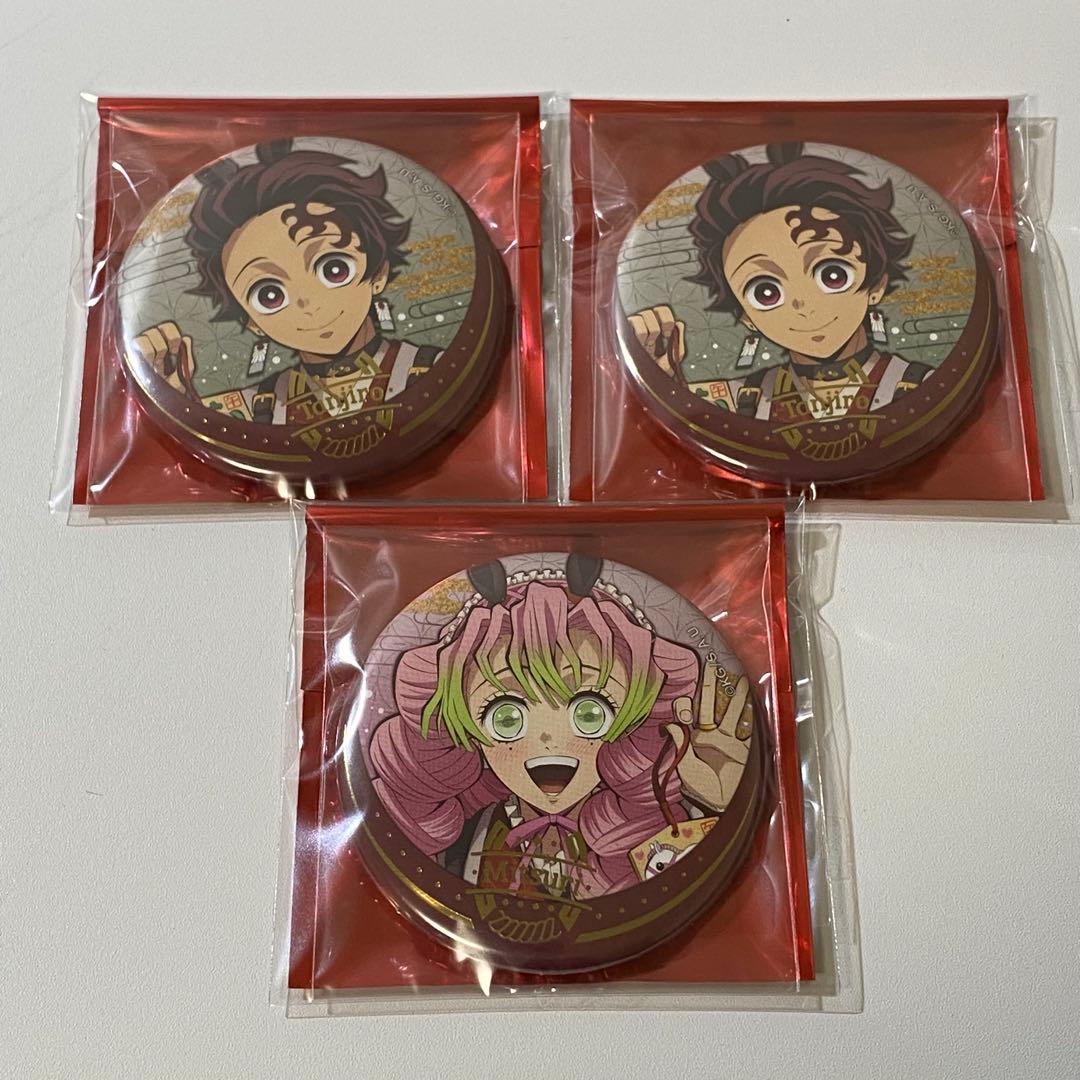 鬼滅の刃 干支 2026 午年 ランダム箔押し缶バッジ 甘露寺蜜璃 -