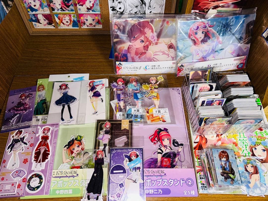 五等分の花嫁　アクリルスタンド　まとめ売り