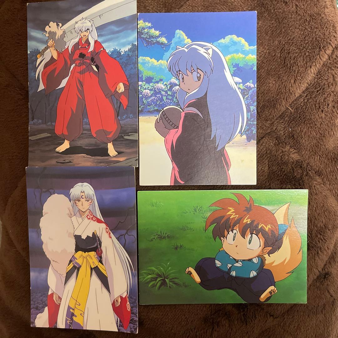 犬夜叉 ブロマイド 4枚セット - メルカリ