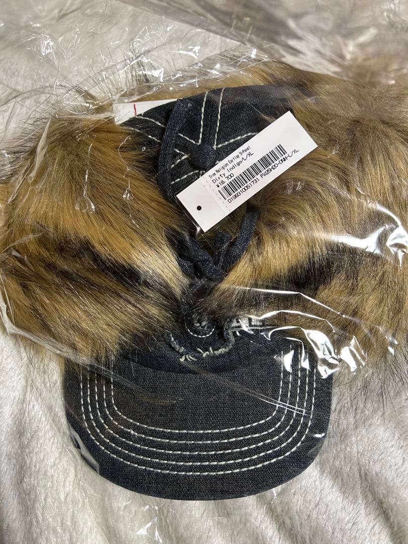 シュプリーム×トゥルーレリジョン イヤ フラップ5パネルキャップ 25aw