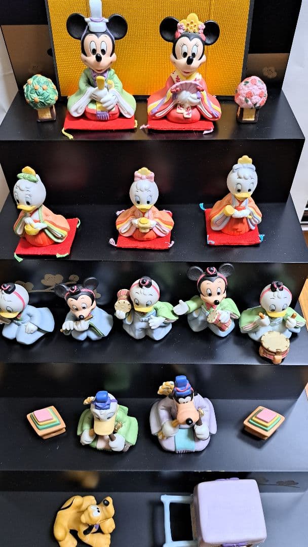 チップとデールもいます　ディズニー　雛人形　5段飾り　お雛様　ひな祭り