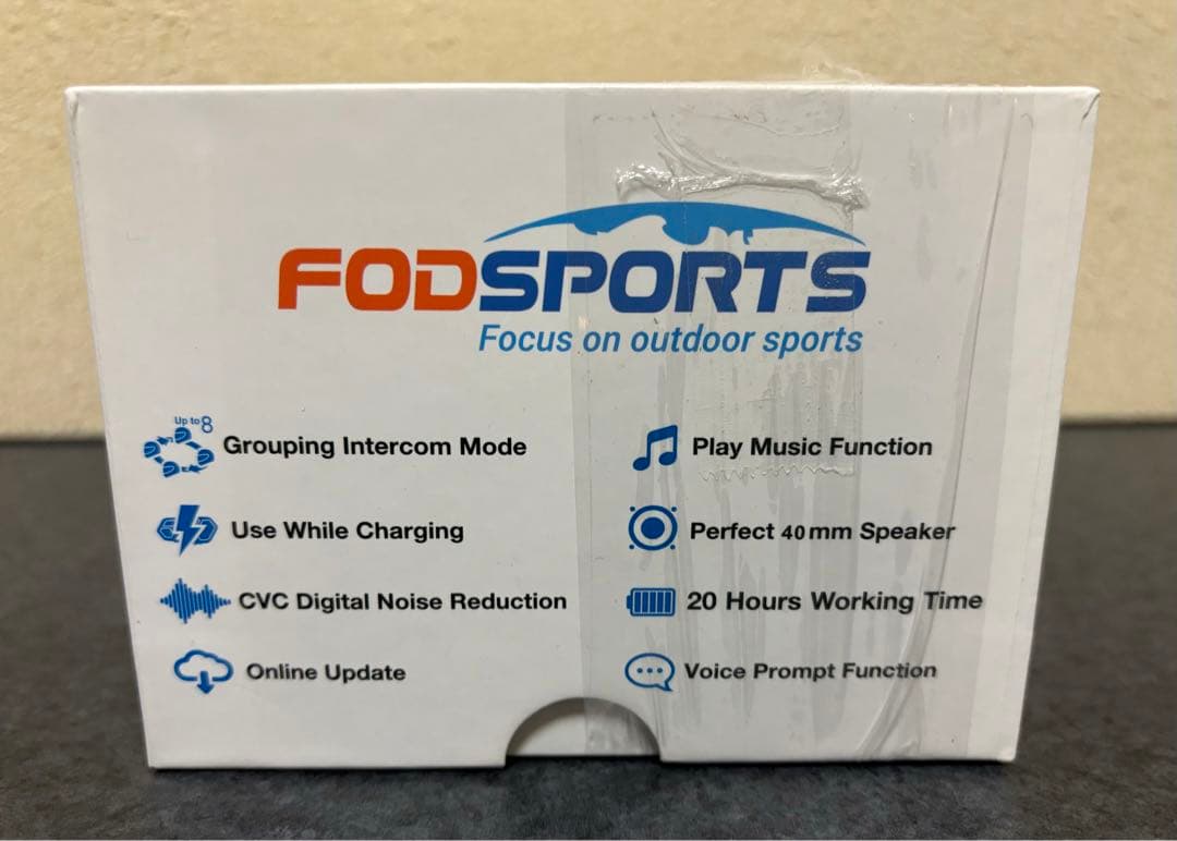 10601 新品未開封 FODSPORTS バイク インカム FX8 PRO バイク インカム