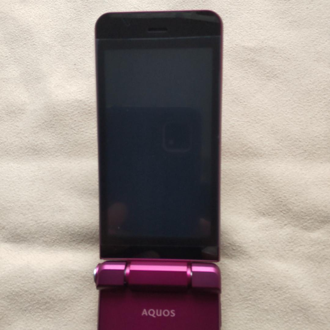 未使用に近い】ガラホ SHARP AQUOS SH-N01 SIMフリー シャープ、SIM