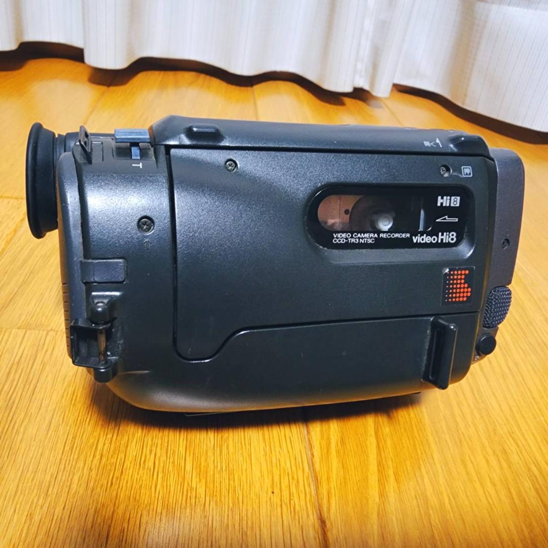 【動作確認済】SONY Hi8 高画質 ビデオカメラ CCD-TR3 セット