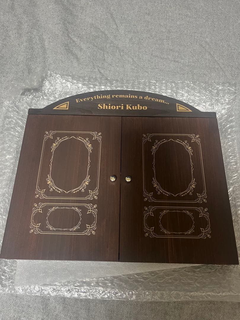 久保史緒里 直筆サイン入りアンティークフォトスタンド【乃木フェス