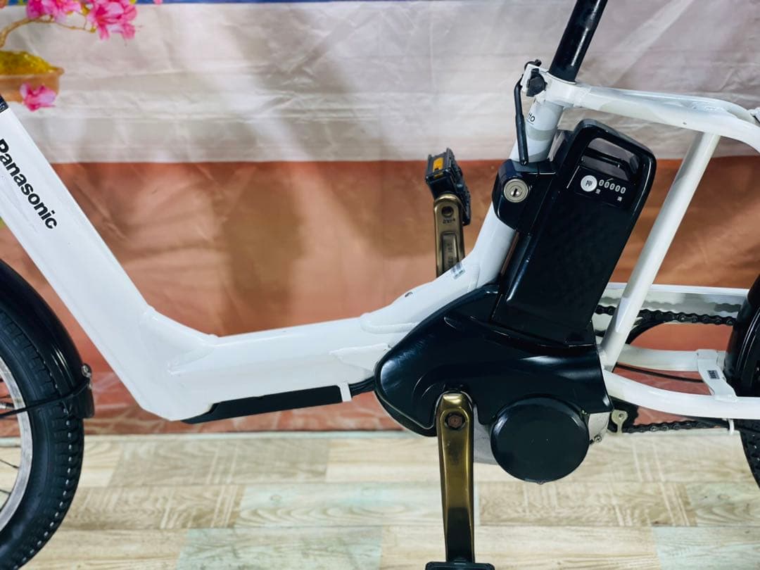ギュットアニーズ⭐️16AH！パナソニック子供乗せ電動アシスト自転車Y2888