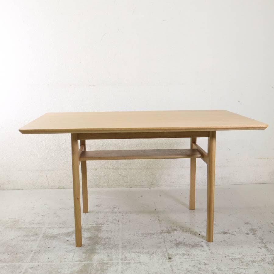 展示品 22年製 ウニコ ロム ダイニングテーブル W1200 オーク材