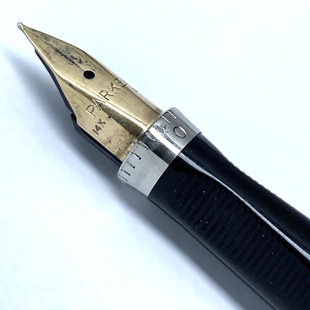 希少 パーカー75 初期型 スターリングシルバー 14K 65 万年筆