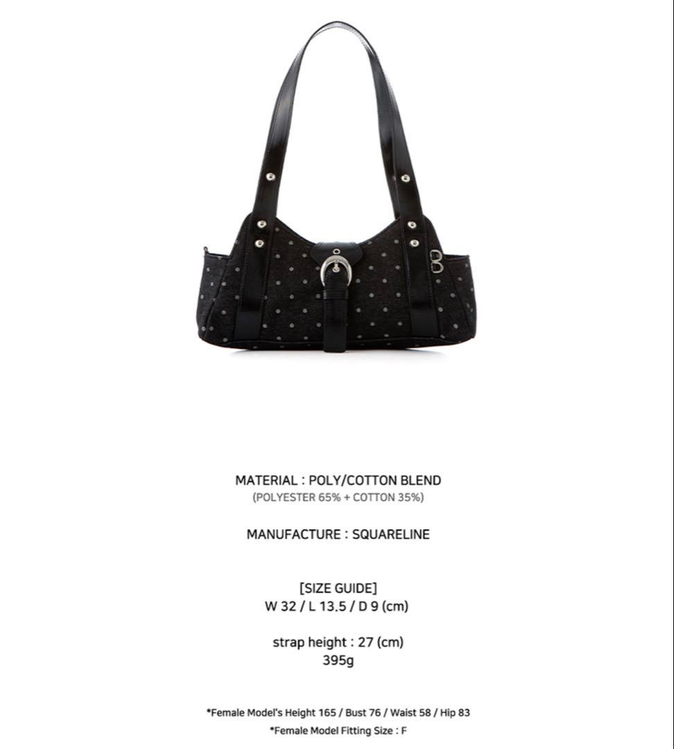 squareline スクエアライン　ノジア　ドット　ショルダーバッグ