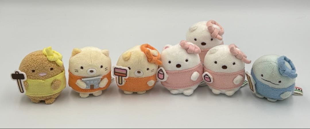 サンエックス　すみっコぐらし　てのりぬいぐるみ　20個　まとめ売り