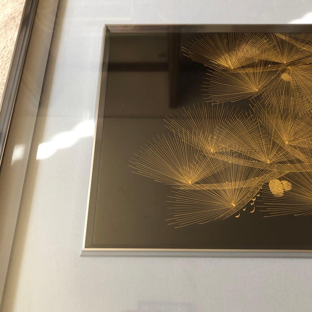 漆芸額（安村稔）