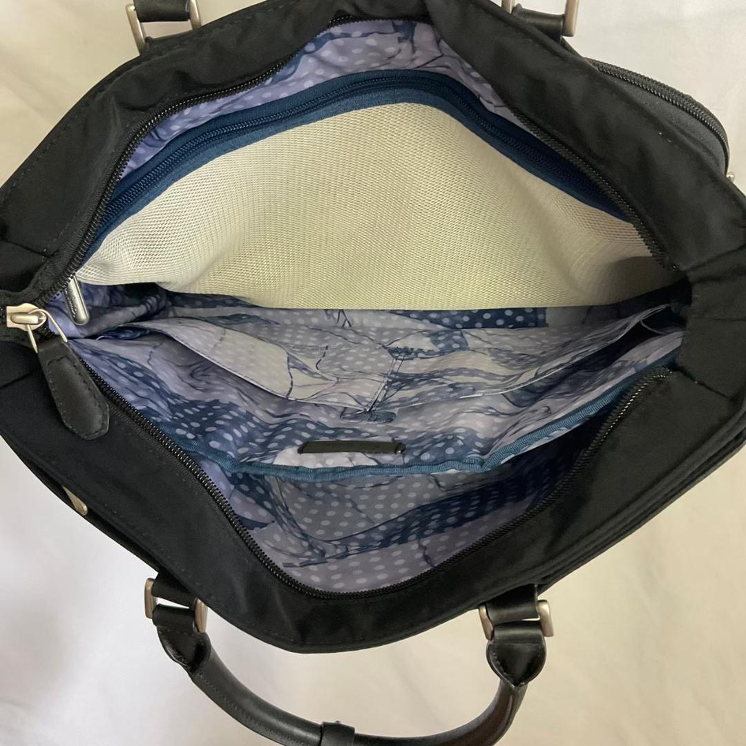 Paul Smith ビジネスバッグ パンチング レザーデザイン ナイロン