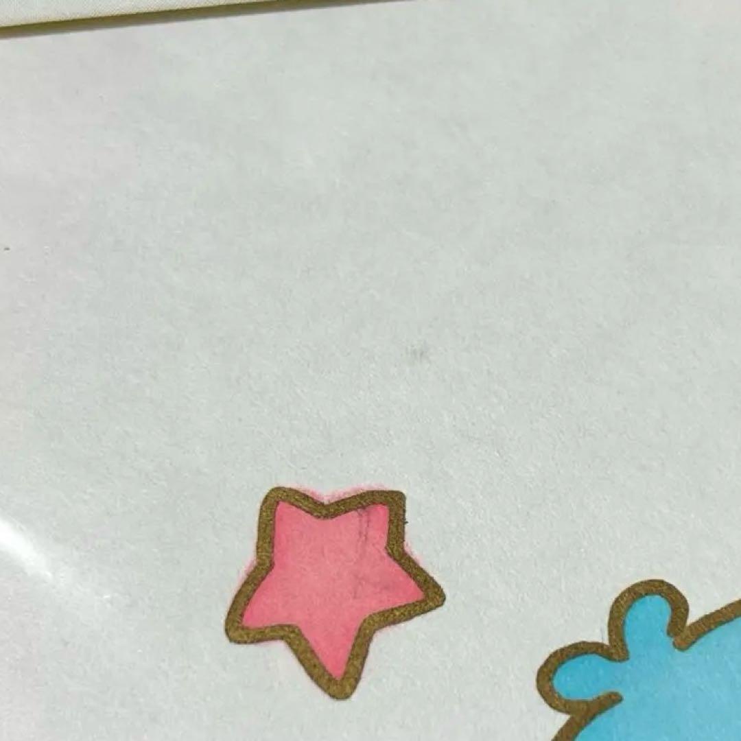 ＊2点セット＊サンリオ キキララ リトルツインスターズ サイン色紙