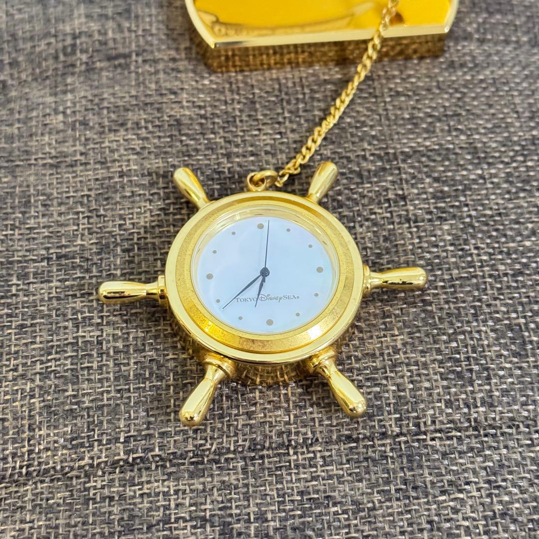 【超希少品!】東京ディズニーシー グランドオープン 記念 コレクターズ 懐中時計