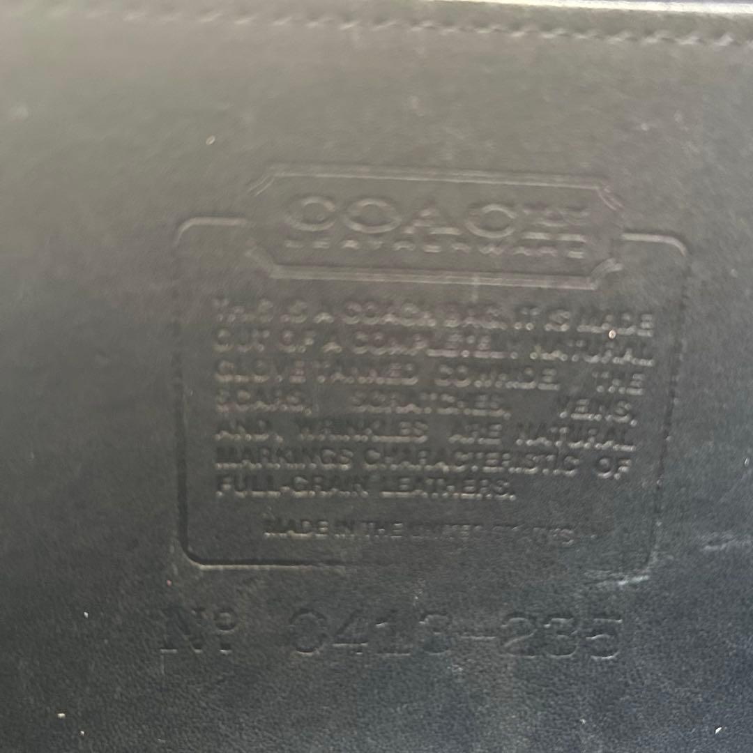 クリーニング済 old coach 9755 Pocket Purse 80s