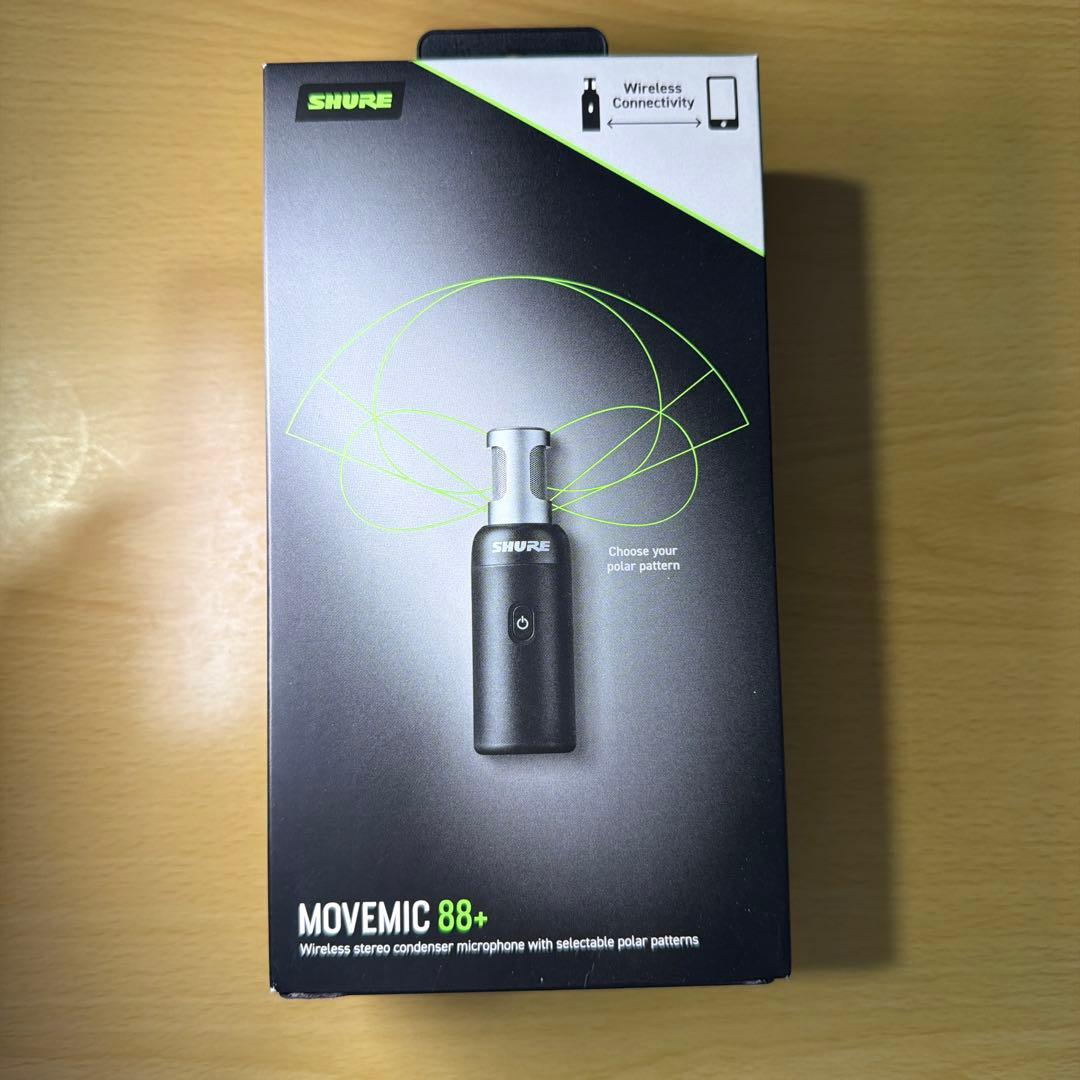 配信機器・PA機器・レコーディング機器 SHURE MOVEMIC 88+