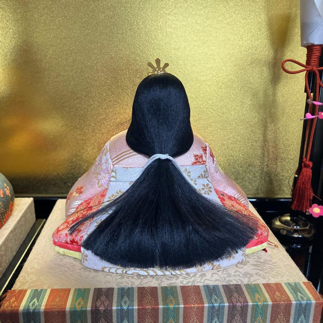 美品 愛らしい雛人形 真多呂の瑞花雛