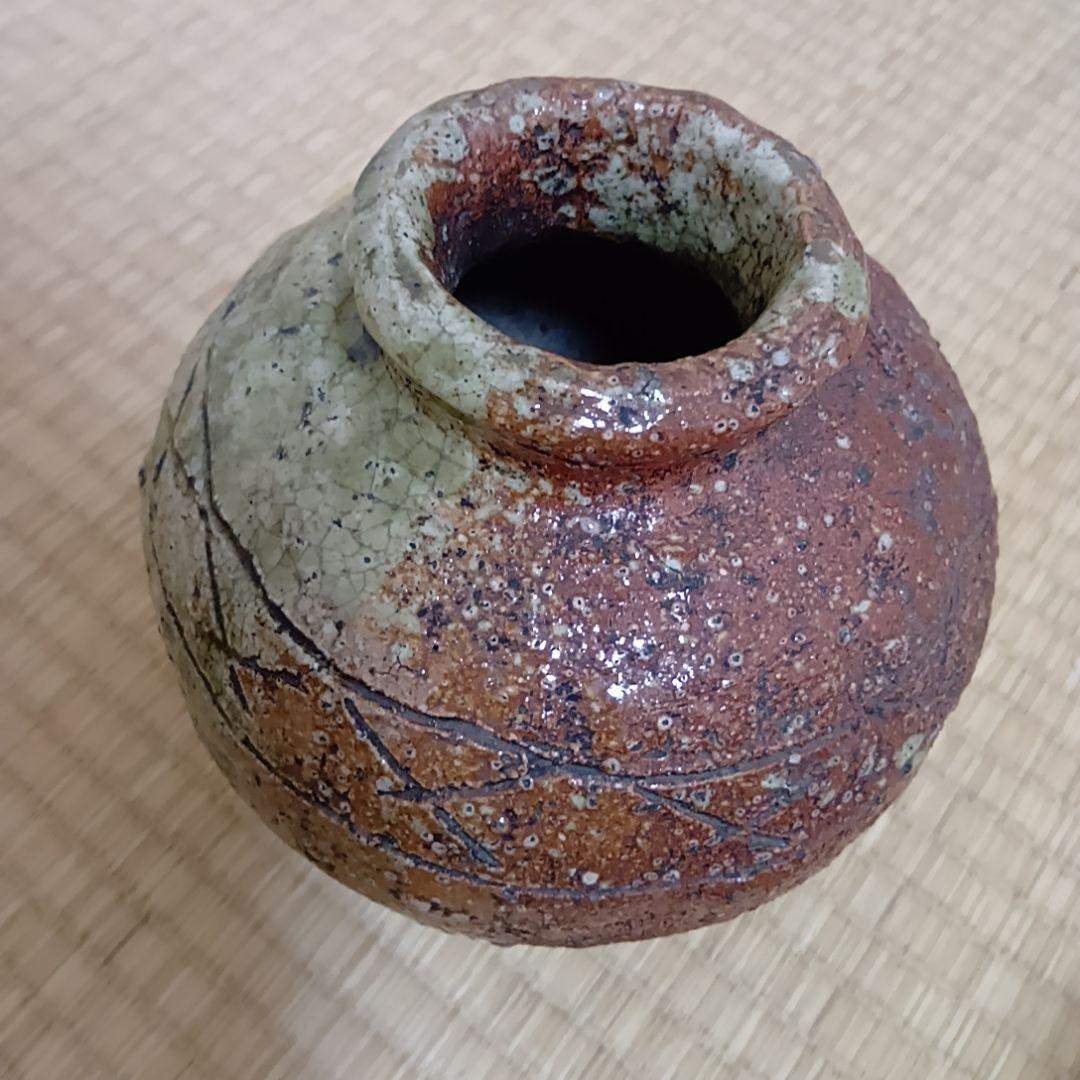 骨董品　壺　希少　未使用　極美品　小壺　陶器　工芸　陶芸