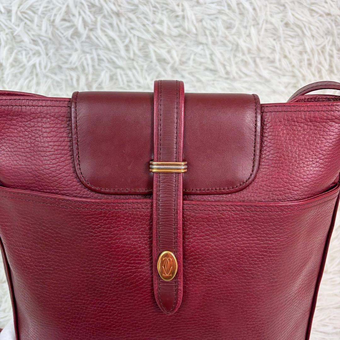 美品✨Cartier カルティエ マストライン トリニティ ショルダーバッグ