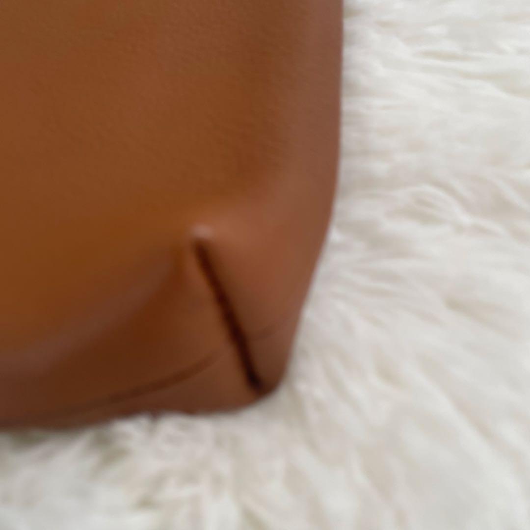 新品 フェリージ サコッシュ ショルダーバッグ レザー ブラウン 本革 ポーチ