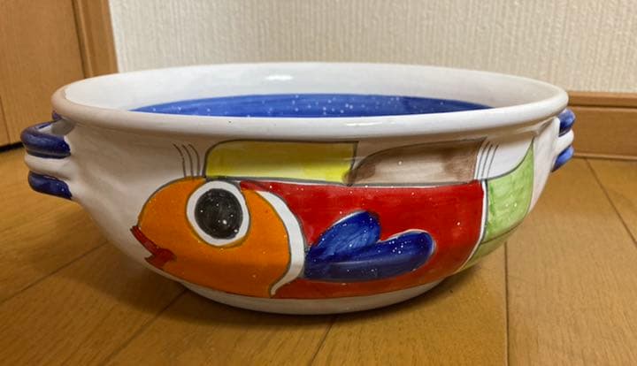 シチリア陶器 NINO PARRUCCA ニーノパルッカ スパゲティ皿