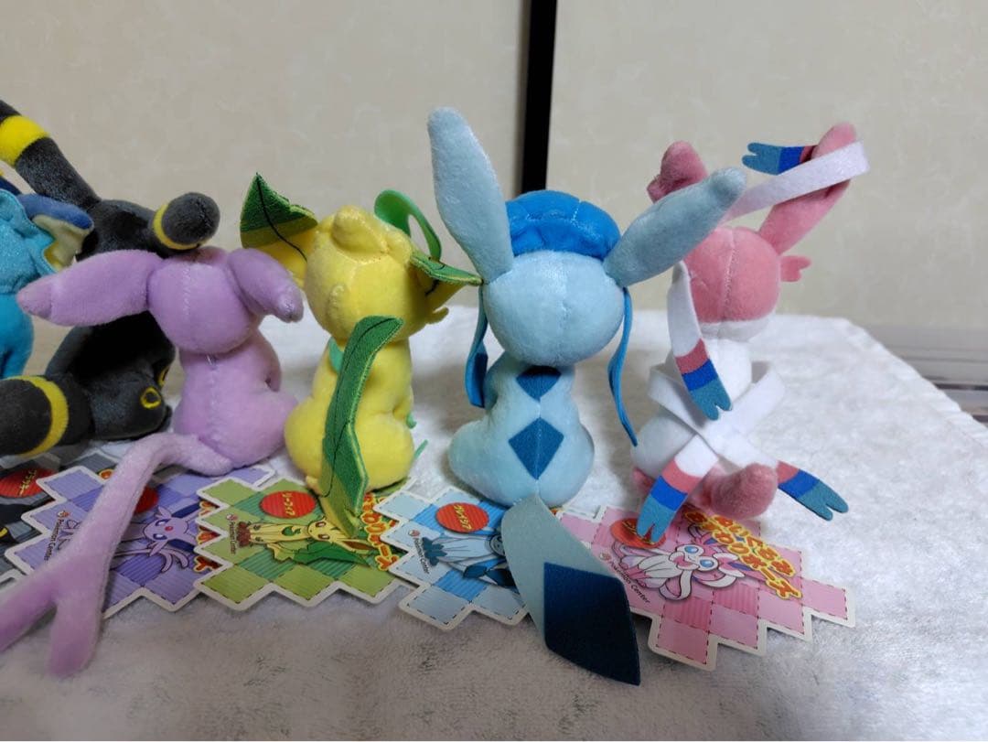 ポケットモンスター おすわりポーズ ぬいぐるみ ブイズ ９点　2013 #12