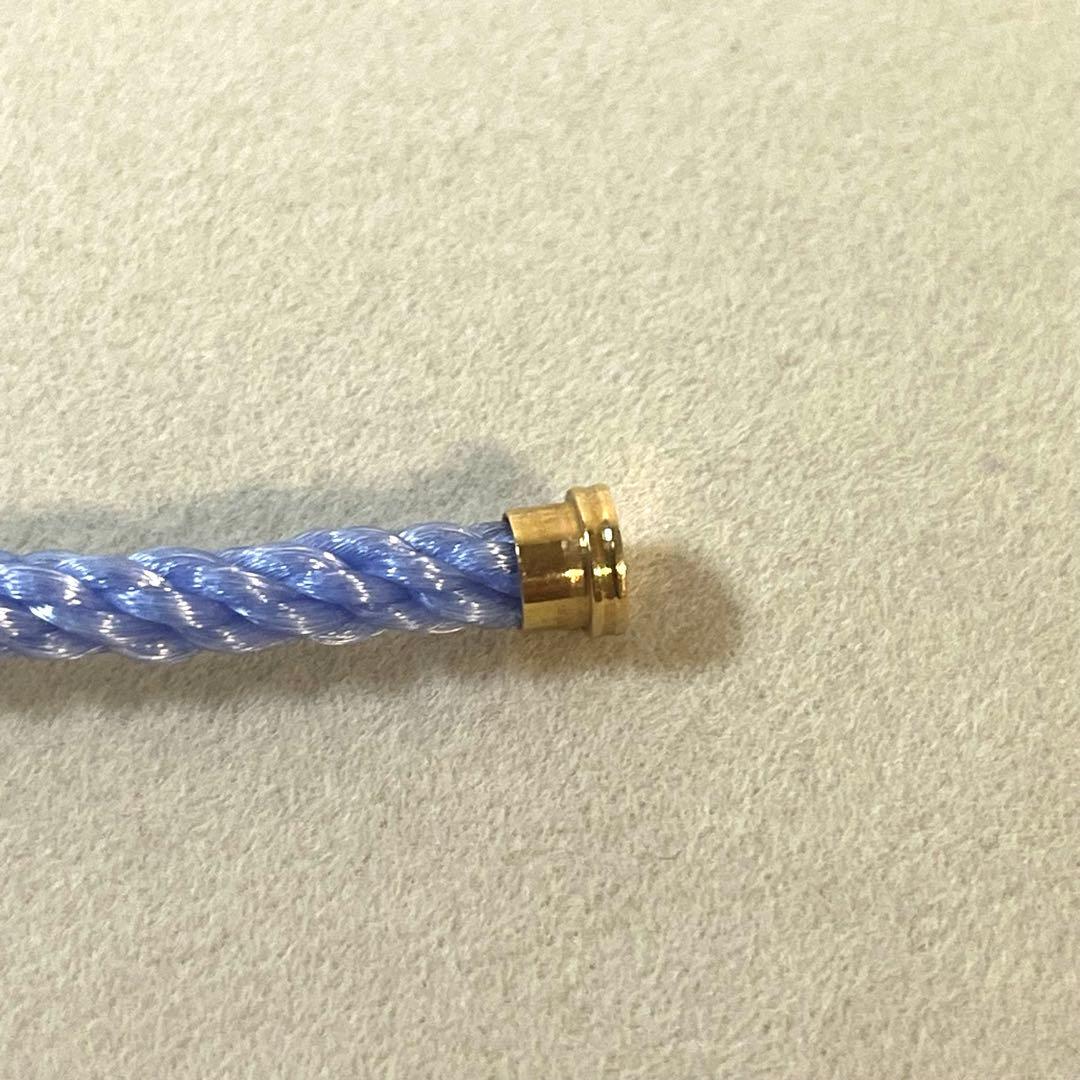 フレッド フォース10 ケーブル レザーブレスレットLM14